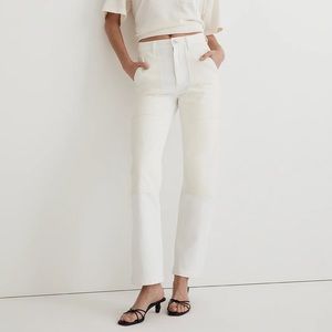 Madewell 90s Straight Vintage Jean Two Tone Workwear Edition